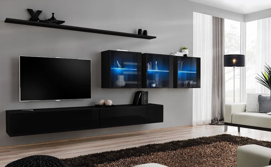 SWITCH MEDIAMÖBEL XVII 340 SVART
