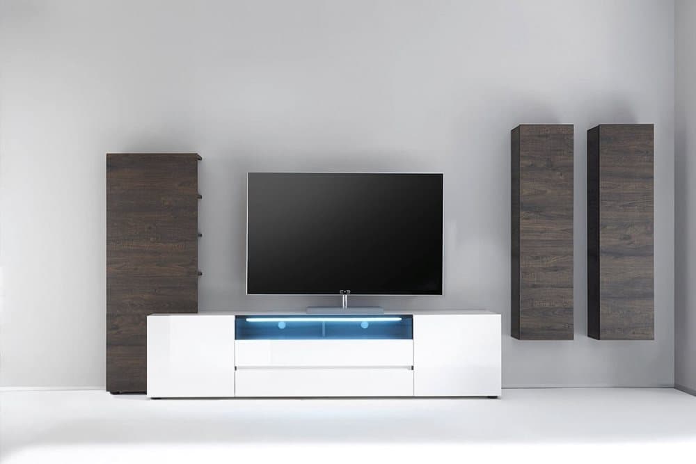 VENEDIG TV-MEDIAMÖBELSET VIT