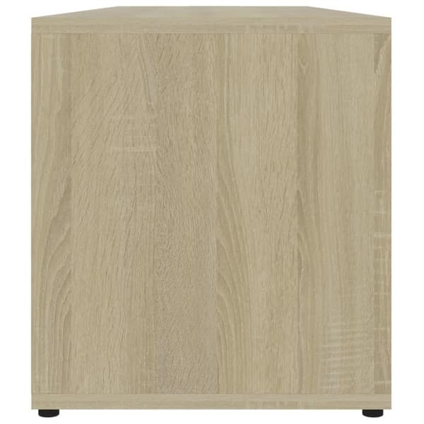 vidaXL TV-taso Sonoma-tammi 120x34x37 cm lastulevy