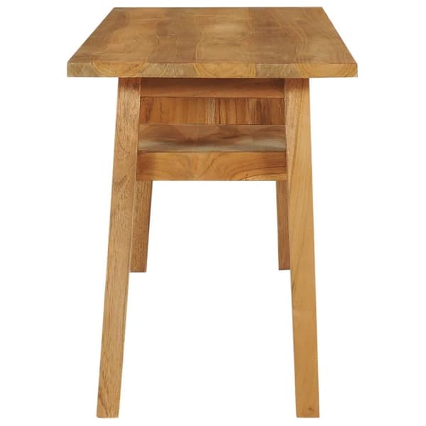 vidaXL TV-benk 120x35x45 cm heltre teak