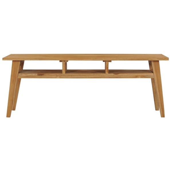 vidaXL TV-benk 120x35x45 cm heltre teak