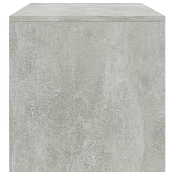 vidaXL TV-benk betonggrå 120x40x40 cm sponplate