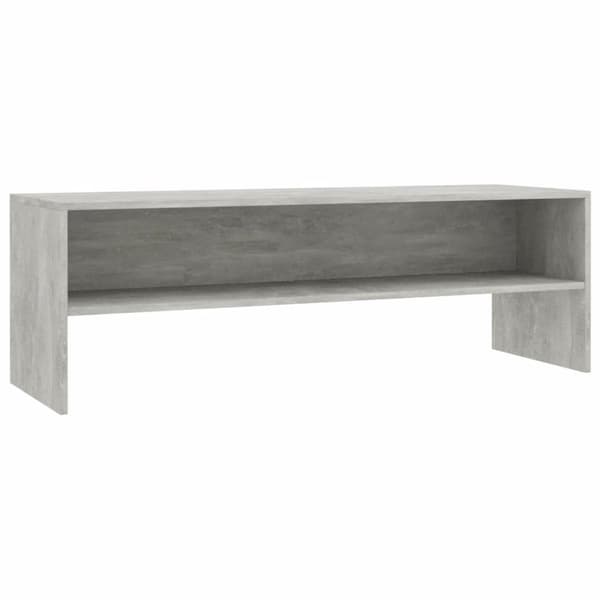 vidaXL TV-benk betonggrå 120x40x40 cm sponplate