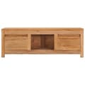 Miniatyrbillede 3 af 9: vidaXL tv-bord 100x30x35 cm massivt teaktræ