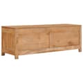 Miniatyrbillede 5 af 9: vidaXL tv-bord 100x30x35 cm massivt teaktræ