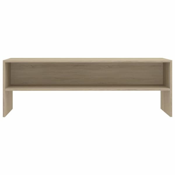 vidaXL TV-benk sonoma eik 120x40x40 cm sponplate