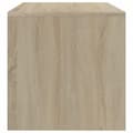 Miniatyrbilde 5 av 8: vidaXL TV-benk sonoma eik 120x40x40 cm sponplate