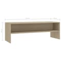 Miniatyrbilde 6 av 8: vidaXL TV-benk sonoma eik 120x40x40 cm sponplate