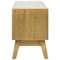 Miniatyrbillede 6 af 9: vidaXL tv-bord 120x30x42 cm udskåret design træ brun