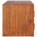 Pikkukuva 4 / 11: vidaXL Seinäkiinnitettävä TV-taso 180x30x30 cm täysi tiikki