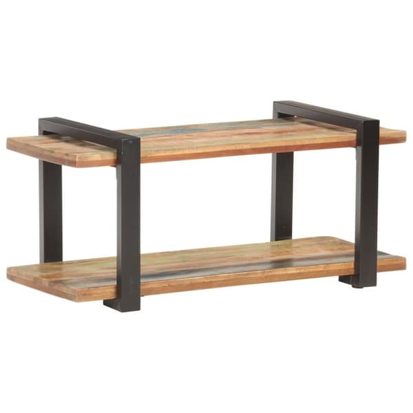 vidaXL TV-taso 90x40x40 cm täysi kierrätetty puu
