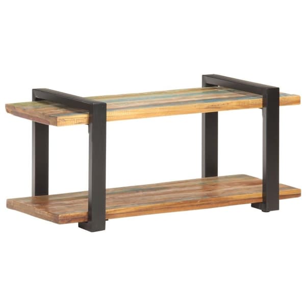 vidaXL TV-taso 90x40x40 cm täysi kierrätetty puu