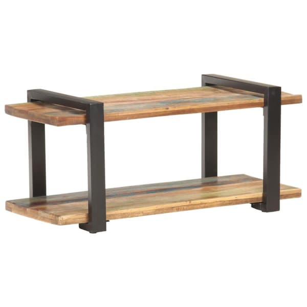 vidaXL TV-taso 90x40x40 cm täysi kierrätetty puu