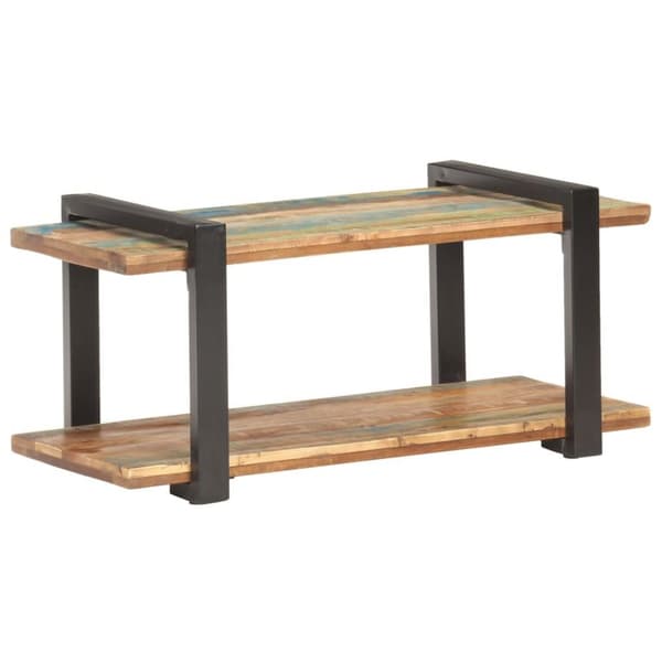 vidaXL TV-taso 90x40x40 cm täysi kierrätetty puu