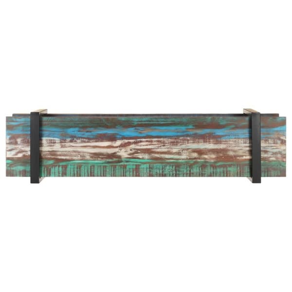 vidaXL TV-benk 160x40x40 cm gjenvunnet heltre