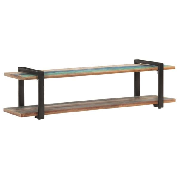 vidaXL TV-benk 160x40x40 cm gjenvunnet heltre