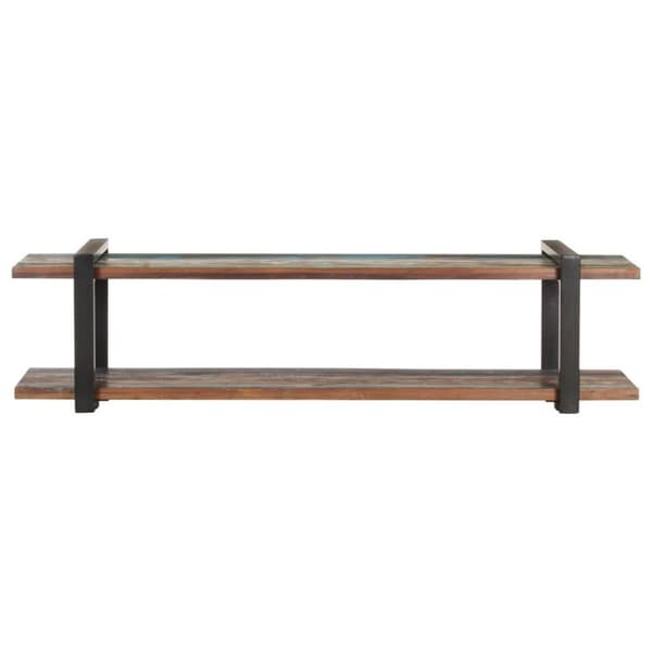 vidaXL TV-benk 160x40x40 cm gjenvunnet heltre