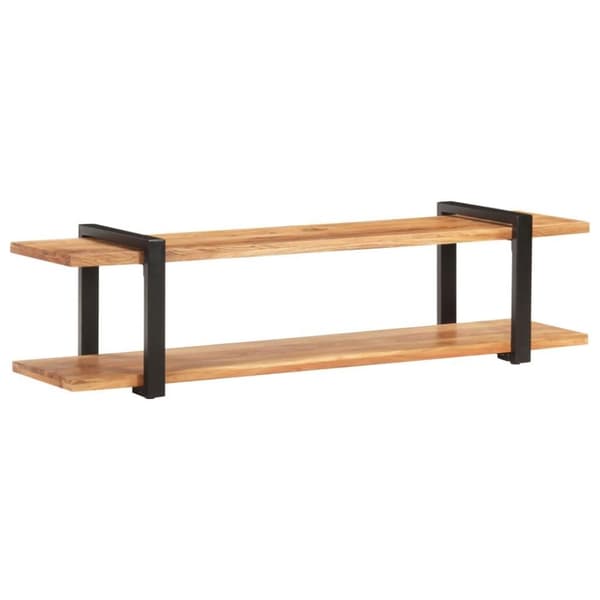 vidaXL TV-bänk 160x40x40 cm massivt akaciaträ