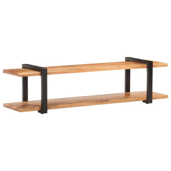 vidaXL TV-bänk 160x40x40 cm massivt akaciaträ