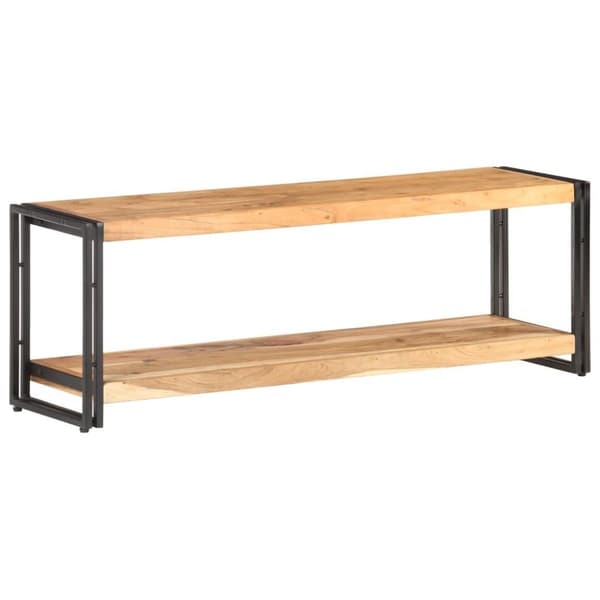 vidaXL TV-taso 120x30x40 cm täysi akaasiapuu