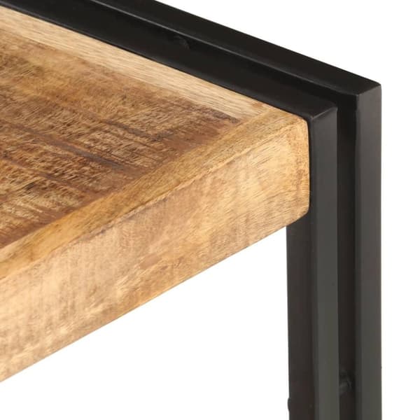 vidaXL TV-taso 120x30x40 cm karkea mangopuu