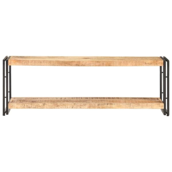 vidaXL TV-taso 120x30x40 cm karkea mangopuu