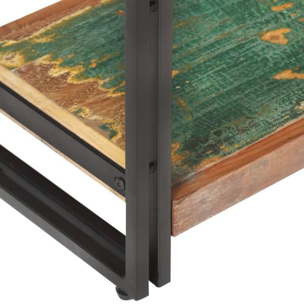 vidaXL TV-bänk 120x30x40 cm massivt återvunnet trä