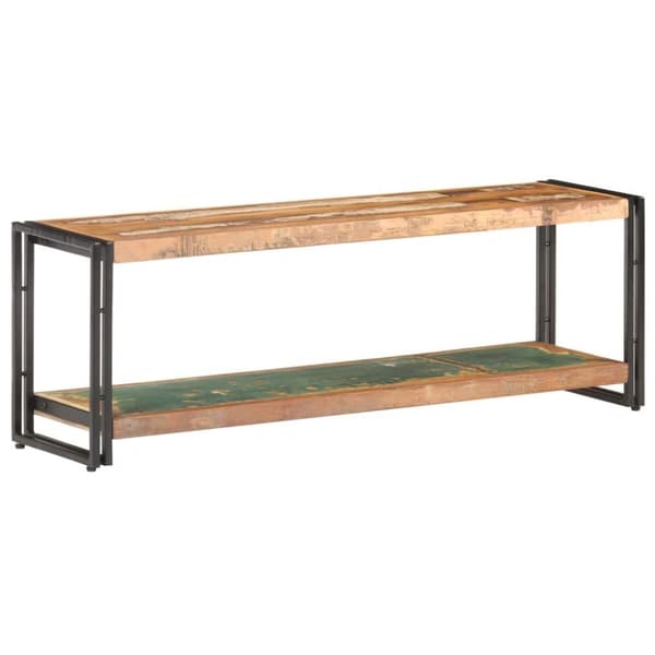 vidaXL TV-bänk 120x30x40 cm massivt återvunnet trä
