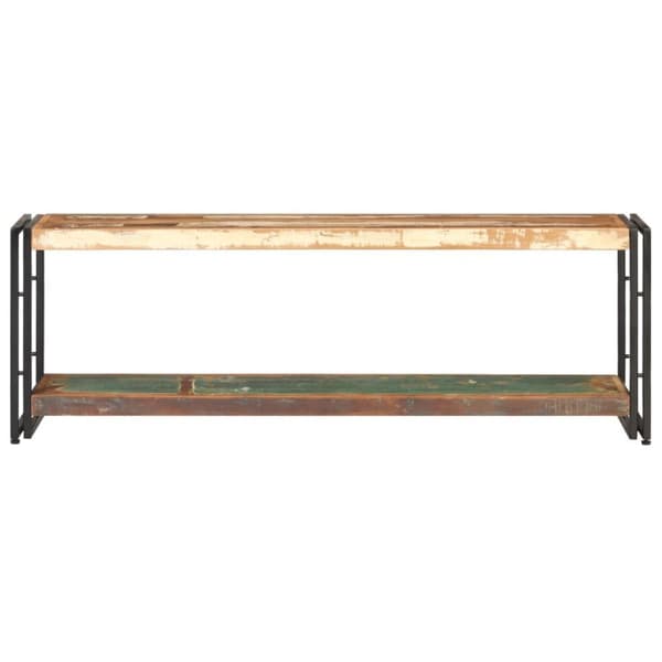 vidaXL TV-bänk 120x30x40 cm massivt återvunnet trä