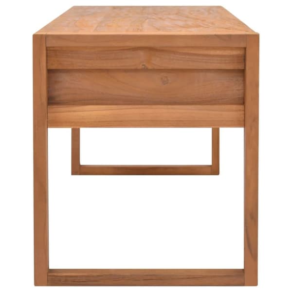 vidaXL TV-benk 140x40x45 cm teak