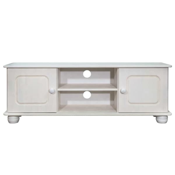 vidaXL tv-skab 115x29x40 cm massivt fyrretræ