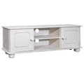 Miniatyrbillede 1 af 6: vidaXL tv-skab 115x29x40 cm massivt fyrretræ