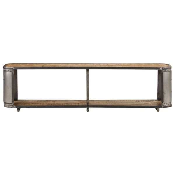 vidaXL TV-taso 150x30x40 cm täysi mangopuu