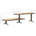 Miniatyrbilde 7 av 7: vidaXL TV-benk 160x30x40 cm heltre mango