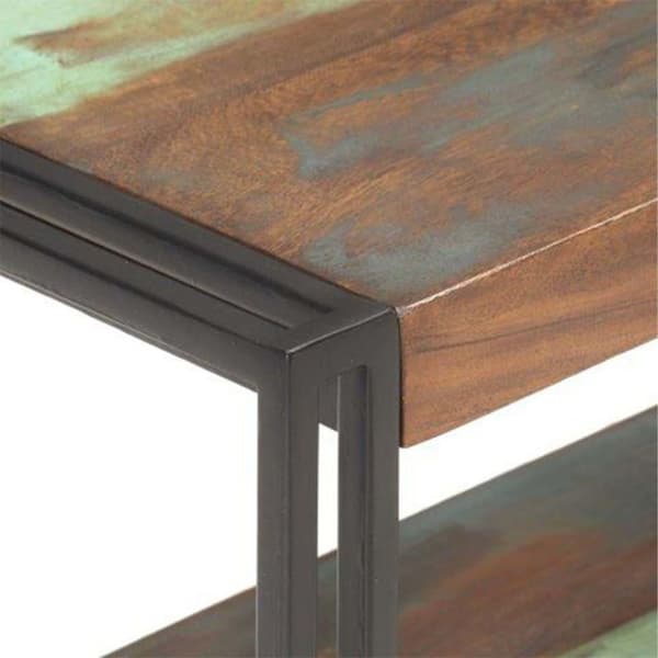 vidaXL tv-skab 150x30x40 cm massivt genbrugstræ