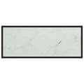 Miniatyrbillede 4 af 7: vidaXL tv-bord 100x40x40 cm hvidt marmorglas sort