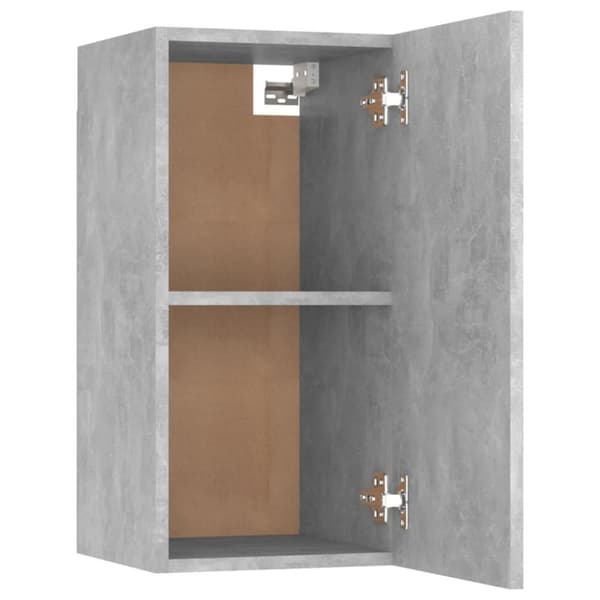 vidaXL tv-bord 30,5x30x60 cm konstrueret træ betongrå