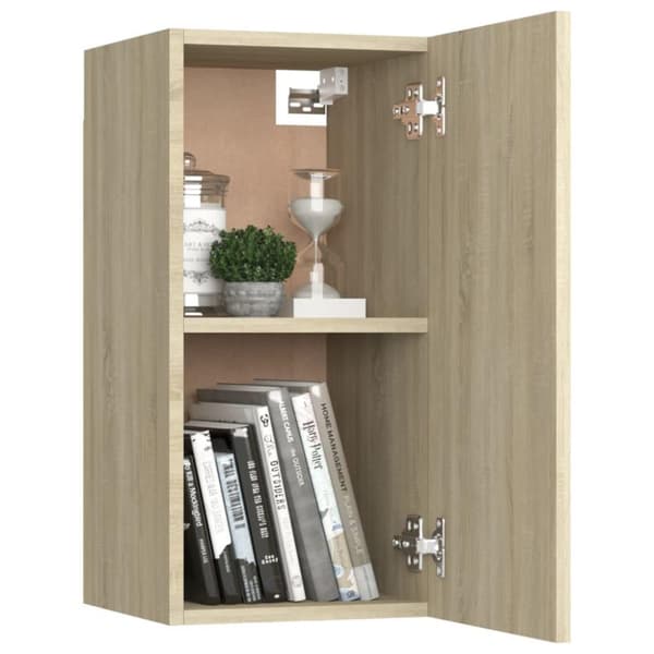 vidaXL TV-skåp sonoma-ek 30,5x30x60 cm konstruerat trä
