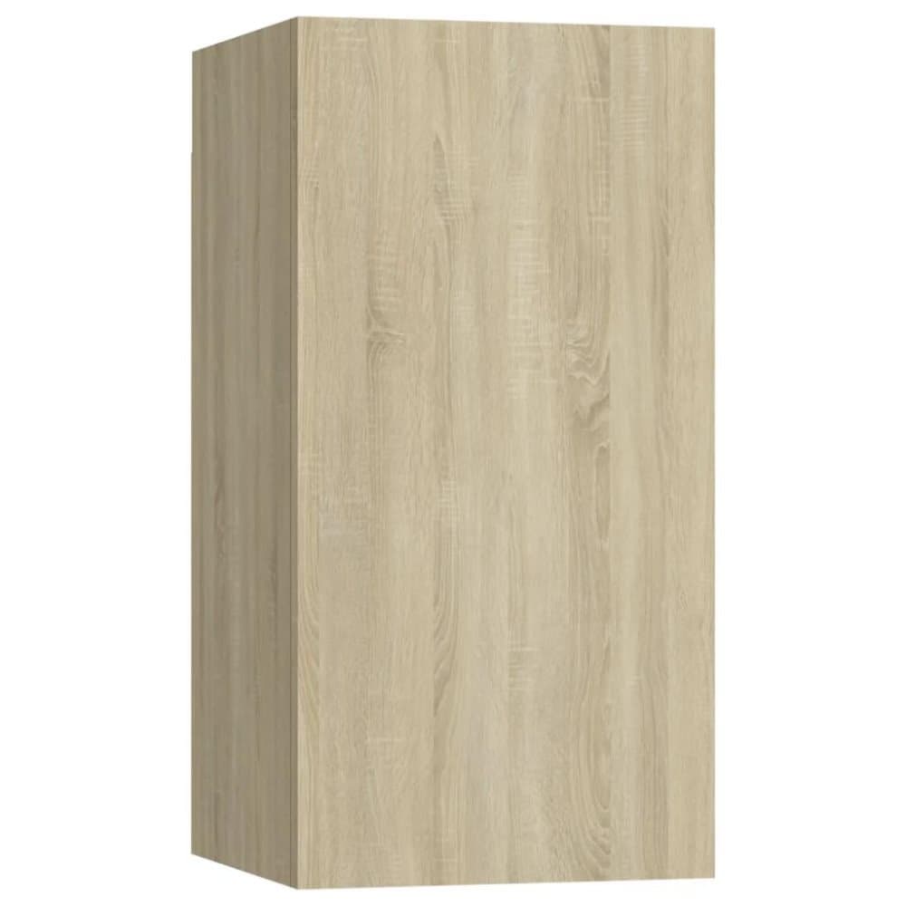 vidaXL TV-skåp sonoma-ek 30,5x30x60 cm spånskiva