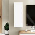 Miniatyrbilde 4 av 11: vidaXL TV-benk hvit og sonoma eik 30,5x30x90 cm sponplate