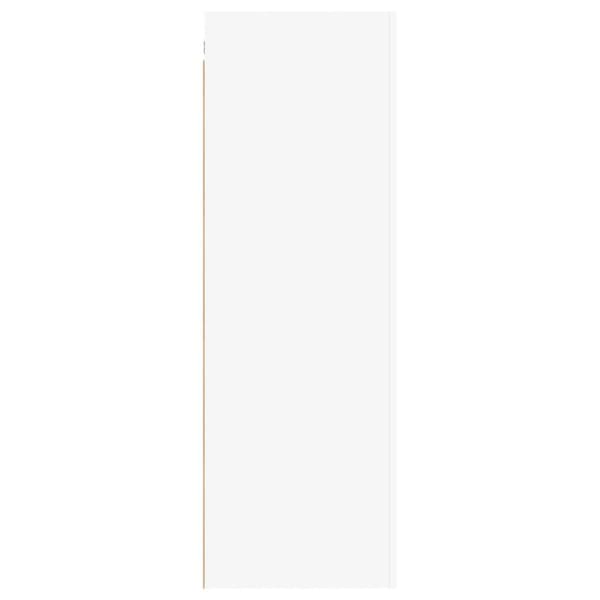 vidaXL TV-skåp 2 st vit 30,5x30x90 cm konstruerat trä