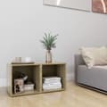 Miniatyrbilde 4 av 10: vidaXL TV-benker 2 stk sonoma eik 37x35x37 cm sponplate