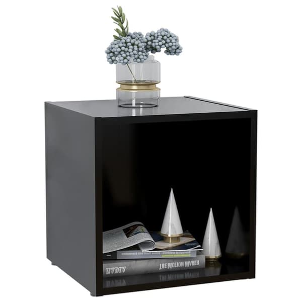 vidaXL tv-skabe 4 stk. 37x35x37 cm spånplade sort