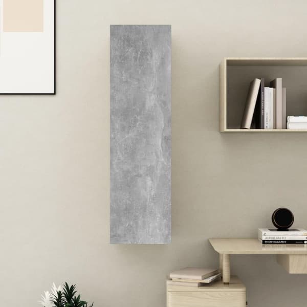 vidaXL TV -skåp betonggrå 30,5x30x110 cm konstruerat trä