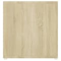 Miniatyrbilde 6 av 10: vidaXL TV-benker 2 stk sonoma eik 107x35x37 cm sponplate