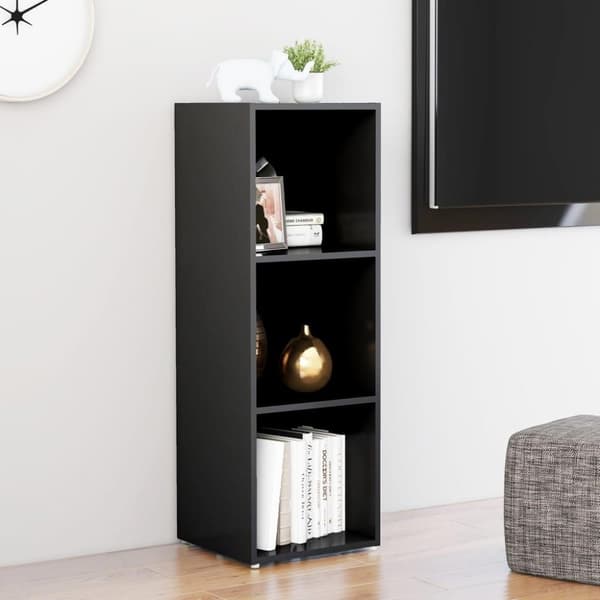 vidaXL tv-skab 107x35x37 cm spånplade grå