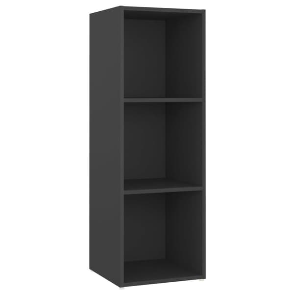 vidaXL tv-skab 107x35x37 cm spånplade grå