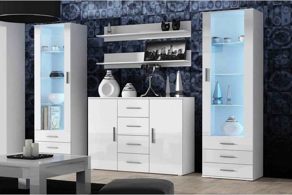 SOHO II TV- MÖBELSET VIT