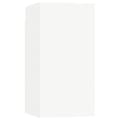Miniatyrbilde 4 av 9: vidaXL TV-benker 7 stk hvit 30,5x30x60 cm sponplate