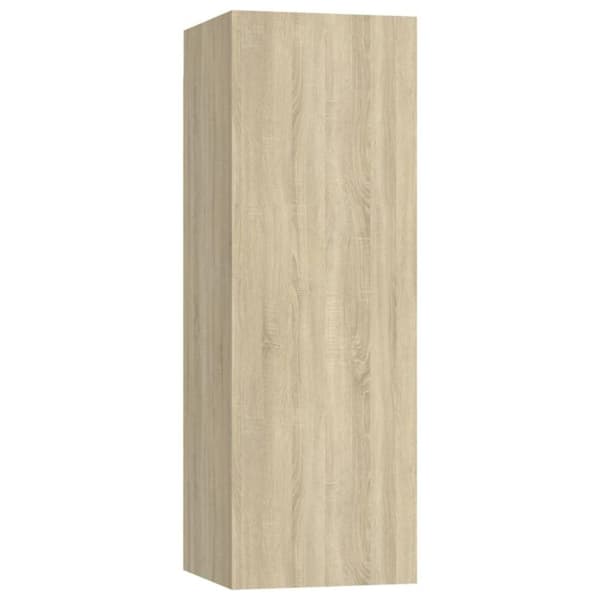 vidaXL TV-tasot 4 kpl Sonoma-tammi 30,5x30x90 cm lastulevy